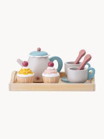 Speelset Coffee Time, 13-delig, Multiplex, lotushout, Meerkleurig, B 21 x H 10 cm