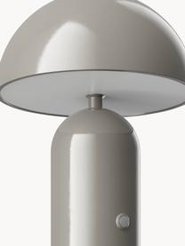 Petite lampe à poser LED mobile Walter, Taupe, Ø 19 x haut. 25 cm