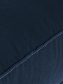 Sofa z aksamitu z drewnianymi nogami Paola (2-osobowa), Tapicerka: aksamit (poliester) Dzięk, Nogi: drewno świerkowe z certyf, Niebieski aksamit, S 179 x G 95 cm