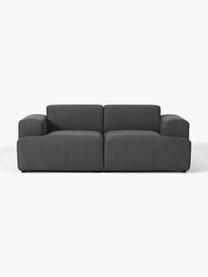 Sofa Melva (2-Sitzer), Bezug: 100 % Polyester Der strap, Gestell: Massives Kiefern- und Fic, Webstoff Anthrazit, B 198 x T 101 cm