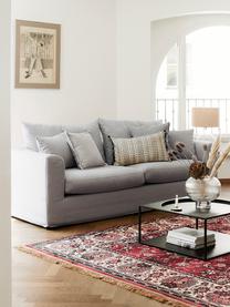 Sofa Zach (2-Sitzer) in Grau, Bezug: Polypropylen Der hochwert, Webstoff Grau, B 183 x T 90 cm