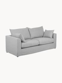 Sofa Zach (2-Sitzer), Bezug: Polypropylen Der hochwert, Füße: Kunststoff, Webstoff Grau, B 183 x T 90 cm