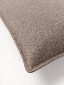 Sofa-Kissen Lennon, Hülle: 100 % Polyester, Webstoff Taupe, B 70 x L 70 cm