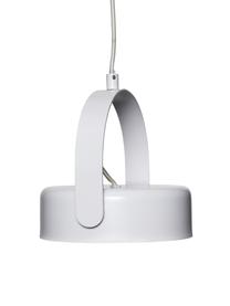 Kleine Dimmbare LED-Pendelleuchte Stage, Hellgrau, B 22 x H 27 cm