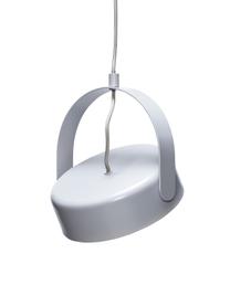 Kleine Dimmbare LED-Pendelleuchte Stage, Hellgrau, B 22 x H 27 cm