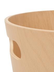 Sgabello / tavolino contenitore Woodrow, Legno verniciato, Legno, bianco, Ø 41 x Alt. 42 cm