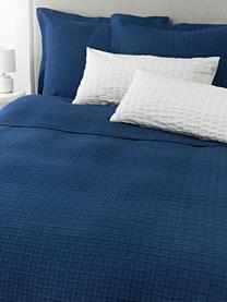 Copriletto in piqué waffle Orville, 100% cotone

Il materiale utilizzato in questo prodotto è testato per le sostanze nocive e certificato secondo l'OEKO-TEX Standard 100 - Textile by OEKO-TEX® , CITEVE, 4265CIT., Blu scuro, Larg. 180 x Lung. 250 cm (per letti da 140 x 200 cm)