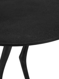 Deko-Beistelltisch Duck aus Metall, Schwarz, Ø 35 x H 45 cm