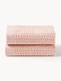 Ręcznik Niam, różne rozmiary, Brzoskwiniowy, Ręcznik do rąk, S 50 x D 100 cm, 2 szt.