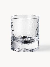 Wassergläser Forma mit strukturierter Oberfläche, 2 Stück, Glas, Transparent, Ø 9 x H 10 cm, 300 ml