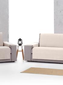 Funda de sillón Levante, 65% algodón, 35% poliéster, Gris verdoso, An 55 x L 220 cm