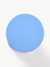 Mesa auxiliar para interior/exterior Gigi, Plástico, metal con pintura en polvo, Azul, An 45 x Al 55 cm