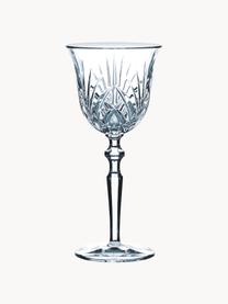 Kristall-Weißweingläser Palais, 6 Stück, Kristallglas, Transparent, Ø 9 x H 19 cm, 180 ml