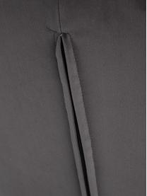 Poltrona in velluto Lucky, Rivestimento: velluto (poliestere) Con , Gambe: legno di caucciù vernicia, Velluto grigio scuro, Larg. 59 x Prof. 68 cm
