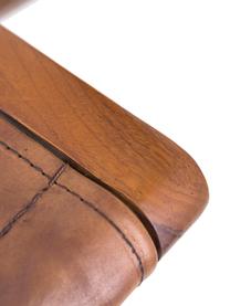 Silla plegable artesanal Tarlton, Estructura: madera de caoba, Marrón, An 53 x F 56 cm