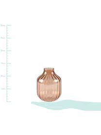 Sklenená váza Cameron, Sklo, Hnedá, Ø 10 x V 13 cm