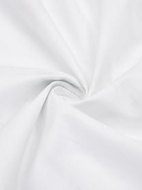 Baumwollperkal-Bettwäsche Meadow mit Aquarell Blumen-Muster, Webart: Perkal Fadendichte 180 TC, Mehrfarbig, Weiß, 135 x 200 cm + 1 Kissen 80 x 80 cm