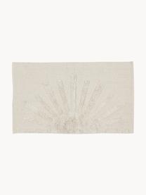 Tapis de bain moelleux Sun, 100 % coton bio
Non antidérapant, Beige clair, larg. 60 x long. 90 cm