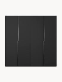 Armoire modulaire à portes battantes Leon, larg. 200 cm, plusieurs variantes, Noir, Basic Interior, larg. 200 x haut. 200 cm