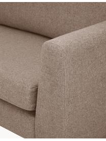 Sofa Luna (3-Sitzer), Bezug: 100 % Polyester, Oeko-Tex, Gestell: Massives Buchenholz, Schi, Webstoff Taupe, B 230 x T 95 cm