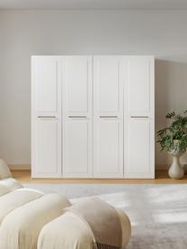 Armoire modulaire à portes battantes Charlotte, larg. 200 cm, plusieurs variantes, Blanc, Basic Interior, larg. 200 x haut. 200 cm