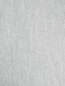 Bank Melva (3-zits), Bekleding: 100% polyester Met 35.000, Frame: massief grenenhout, FSC-g, Poten: kunststof, Geweven stof lichtgrijs, B 238 x D 101 cm