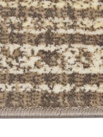 Vintage vloerkleed Rugged in beigetinten, 66% viscose, 25% katoen, 9% polyester, Beige, bruin, B 170 x L 240 cm (maat M)