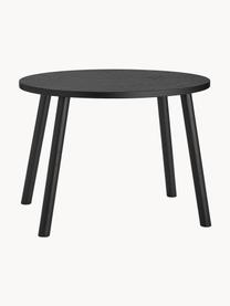 Ovale houten kindertafel Mouse, Gelakt eikenhout

Dit product is gemaakt van duurzaam geproduceerd, FSC®-gecertificeerd hout., Zwart, B 60 x D 46 cm