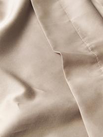 Baumwollsatin-Bettdeckenbezug Premium, Webart: Satin Fadendichte 400 TC,, Beige, B 200 x L 200 cm