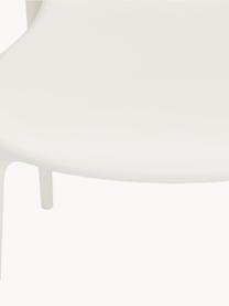 Chaises à accoudoirs Masters, 2 pièces, Plastique, Blanc, larg. 57 x prof. 47 cm