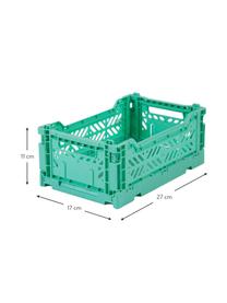 Petite caisse pliable Mint, empilable, Vert menthe