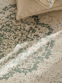 Alfombra reversible de interior/exterior Cebu, 100% polipropileno, Verde salvia, Off White, An 160 x L 230 cm (Tamaño M)