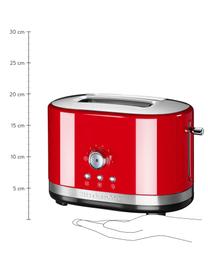 Toaster KitchenAid, Gehäuse: Aluminiumdruckguss, Edels, Rot, B 31 x H 20 cm