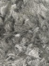 Tappeto lucido a pelo lungo Jimmy, Retro: 100% cotone Il materiale , Grigio scuro, Larg. 160 x Lung. 230 cm (taglia M)