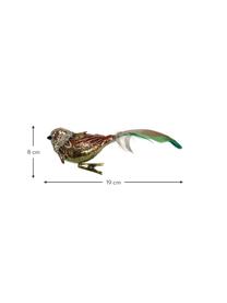 Kerstboomhanger Bird, Multicolour, 19 x 8 cm