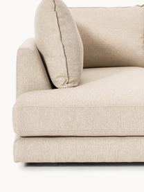 Ecksofa Tribeca, Bezug: 100 % Polyester Der hochw, Gestell: Massives Kiefernholz, Webstoff Beige, B 274 x T 192 cm, Eckteil rechts