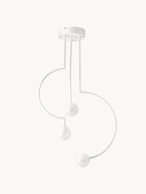 Suspension Aglaia, Blanc, Ø 45 x haut. 81 cm