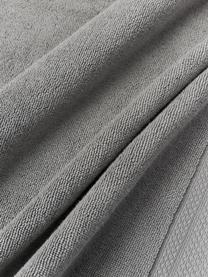 Handtuch Premium aus Bio-Baumwolle in verschiedenen Größen, 100 % Bio-Baumwolle, GOTS-zertifiziert (von GCL International, GCL-300517)
 Schwere Qualität, 600 g/m², Dunkelgrau, Handtuch, B 50 x L 100 cm