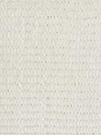 Handgewebter Kurzflor-Teppich Willow, 100% Polyester, GRS-zertifiziert, Cremeweiss, B 120 x L 180 cm (Grösse S)