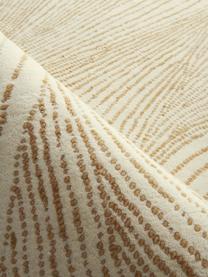Tappeto in lana tessuto a mano con motivo ondulato Waverly, 100% lana
Nel caso dei tappeti di lana, le fibre possono staccarsi nelle prime settimane di utilizzo, questo e la formazione di lanugine si riducono con l'uso quotidiano, Beige, bianco, Larg. 160 x Lung. 230 cm (taglia M)
