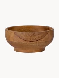 Cuencos de madera de caoba Zeline, 2 uds., Madera de caoba, Madera de caoba, Ø 15 x Al 8 cm