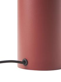 Malá stmívatelná stojací LED lampa Geen-A, Cihlově červená, V 132 cm