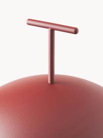 Petit lampadaire LED Geen-A, Rouge rouille, haut. 132 cm