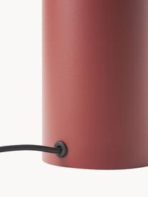 Malá stmievateľná stojacia LED lampa Geen-A, Hrdzavočervená, V 132 cm