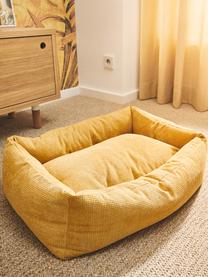 Cama para mascotas Tudor, tamaños diferentes, Tapizado: 90% poliéster, 10% nylon , Amarillo sol, An 68 x F 55 cm