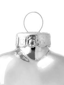 Komplet mini ozdób choinkowych Alabaster, 12 elem., Odcienie srebrnego, S 5 x W 4 cm