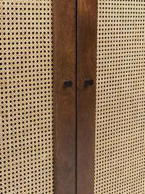 Šatní skříň s vídeňskou pleteninou Vienna, Mangové dřevo, Š 120 cm, V 180 cm