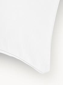 Flanelová obliečka na vankúš Biba, Biela, Š 40 x D 80 cm