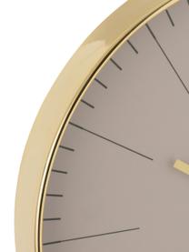 Horloge murale design Silvester, Couleur laiton