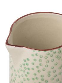 Brocca da latte dipinta a mano Patrizia, 300 ml, Terracotta, Verde, crema, viola, Ø 6 x Alt. 12 cm, 250 ml